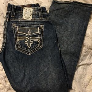 Rock revival men’s jeans